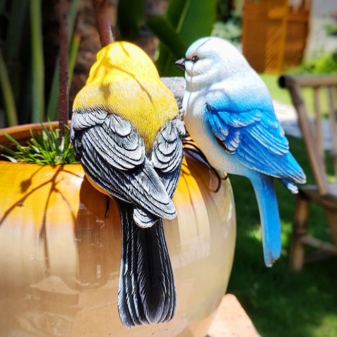 🦜Simulated bird decoration ornament
