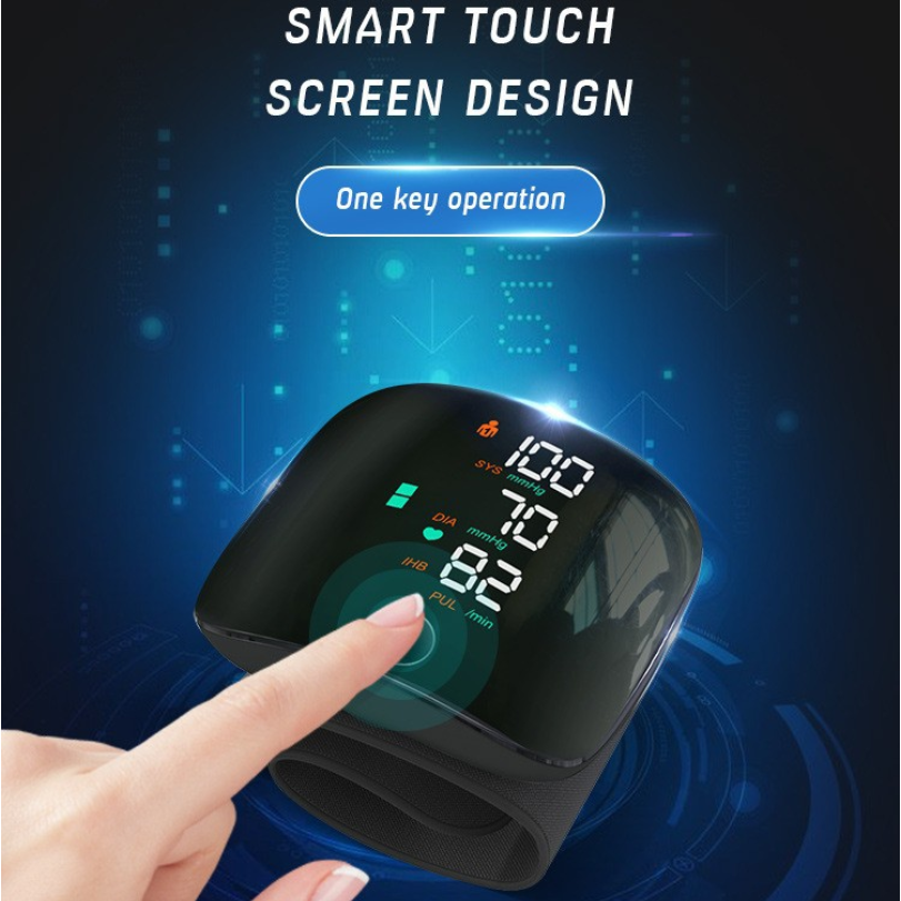 💖Household precision wrist blood pressure monitor