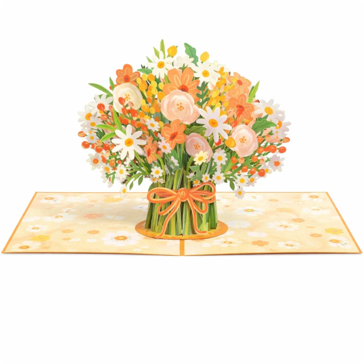 💐Flower Bouquet Card Keepsake