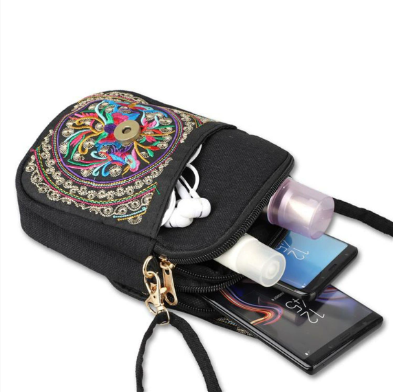 Ethnic embroidered bag
