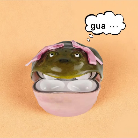 🐸Ugly Frog Apple Earphone Case