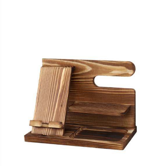 Solid wood multifunctional storage rack