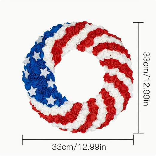 🔥🔥🔥Independence Day eagle wreath