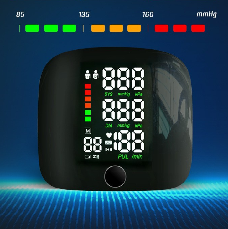 💖Household precision wrist blood pressure monitor