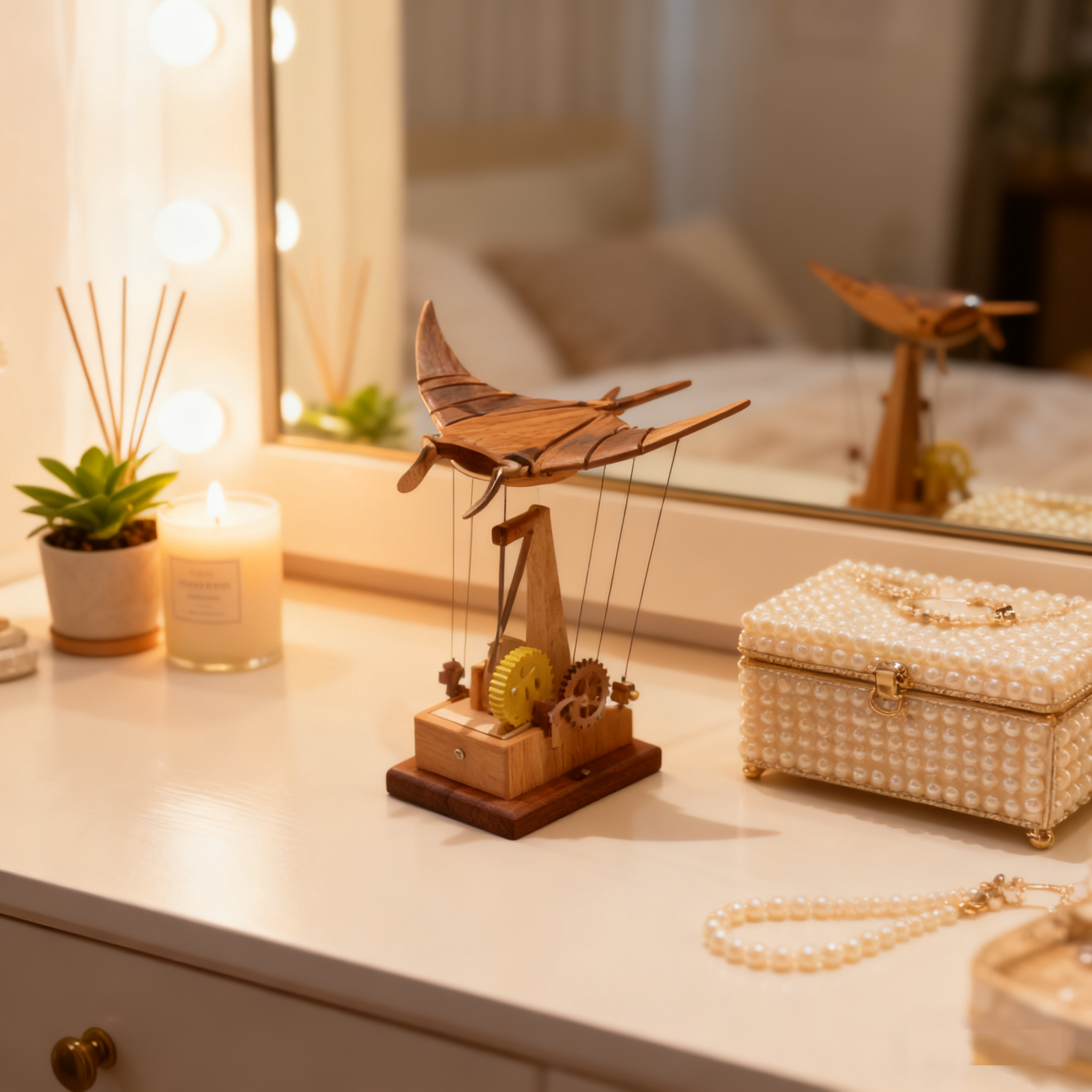 ⚡Electric biomimetic manta ray ornament