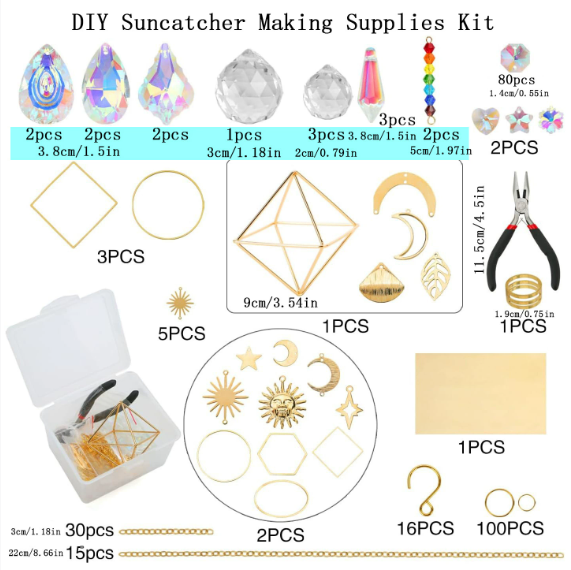 DIY craft materials Crystal star craft