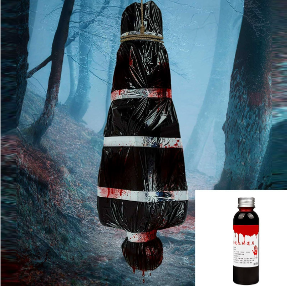 Horror prop inflatable dummy corpse