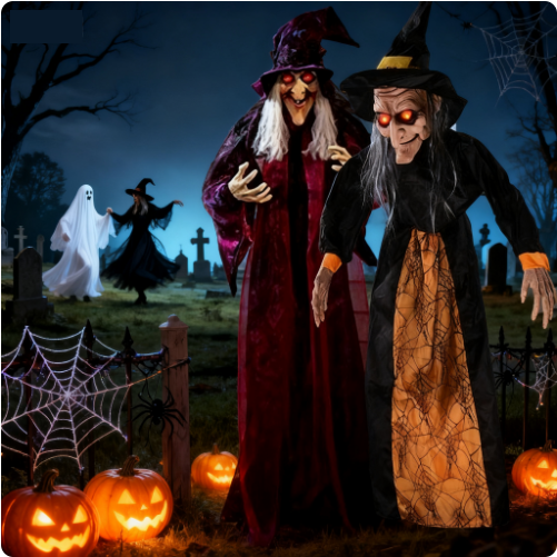 🔥Halloween Scar Scream Witch🎃