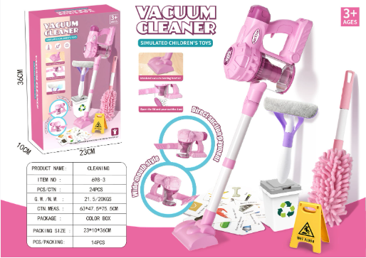 🔥🔥Playhouse toy cleaning set