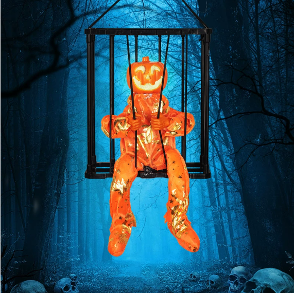 Halloween Cage Ghost Decoration