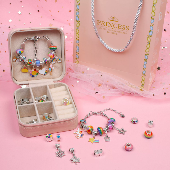 Handmade beaded bracelets for children