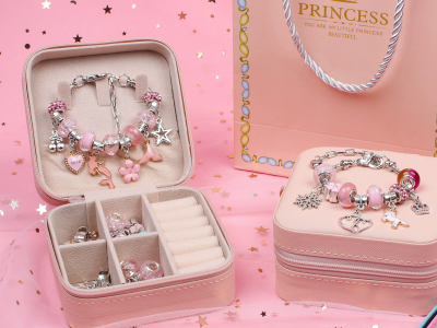 Handmade beaded bracelets for children