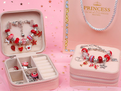 Handmade beaded bracelets for children