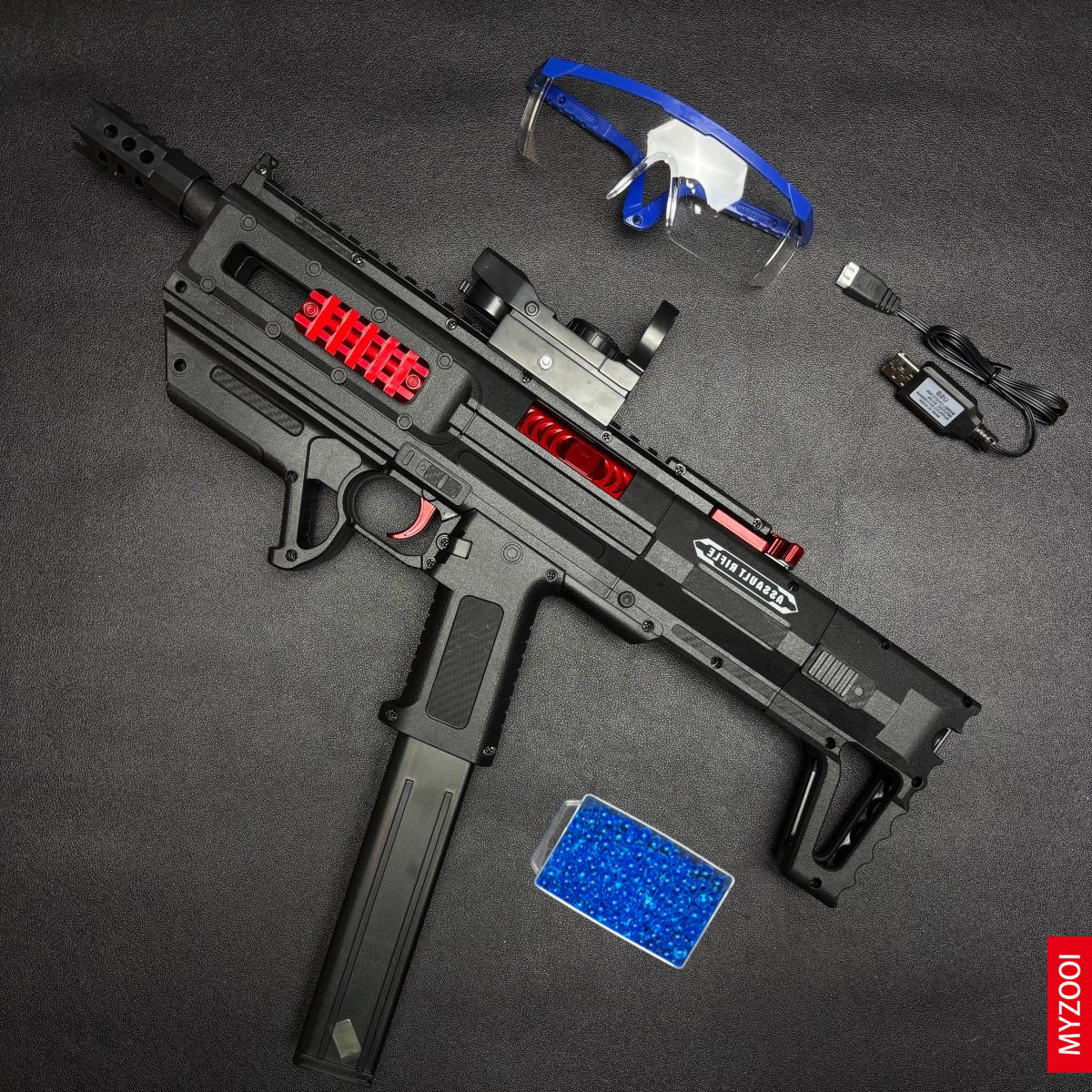 TIGER Gel Launcher Safe Toy Gun made of nylon