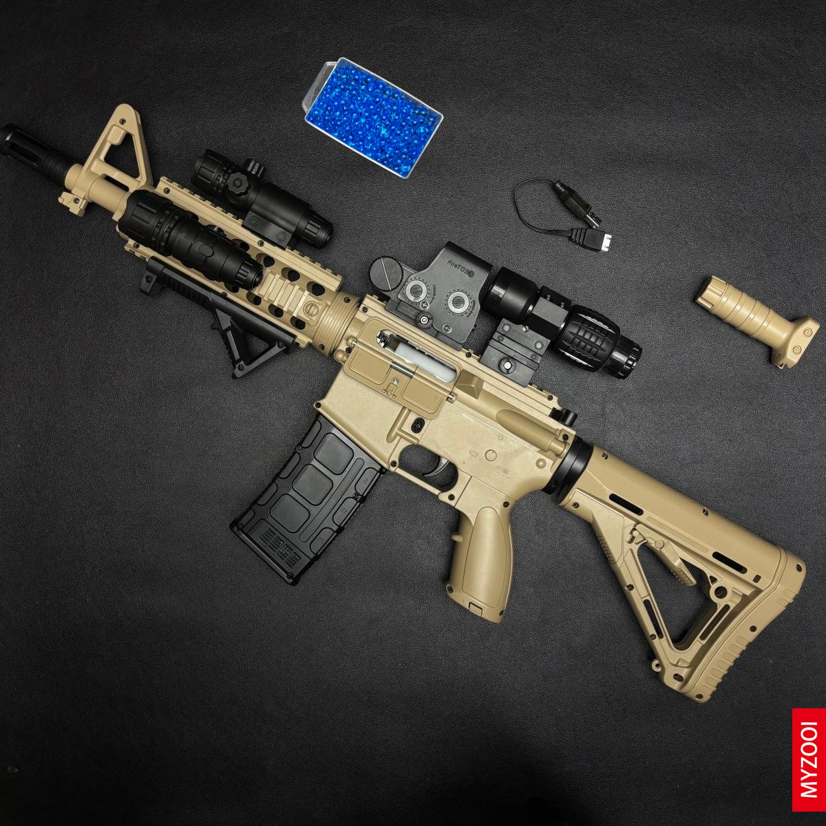 M4 assault rifle Safe Toy Gun made of nylon