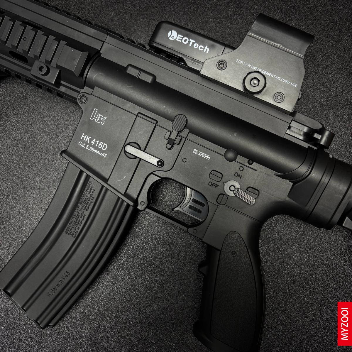 HK416D assault rifle Safe Toy Gun made of nylon