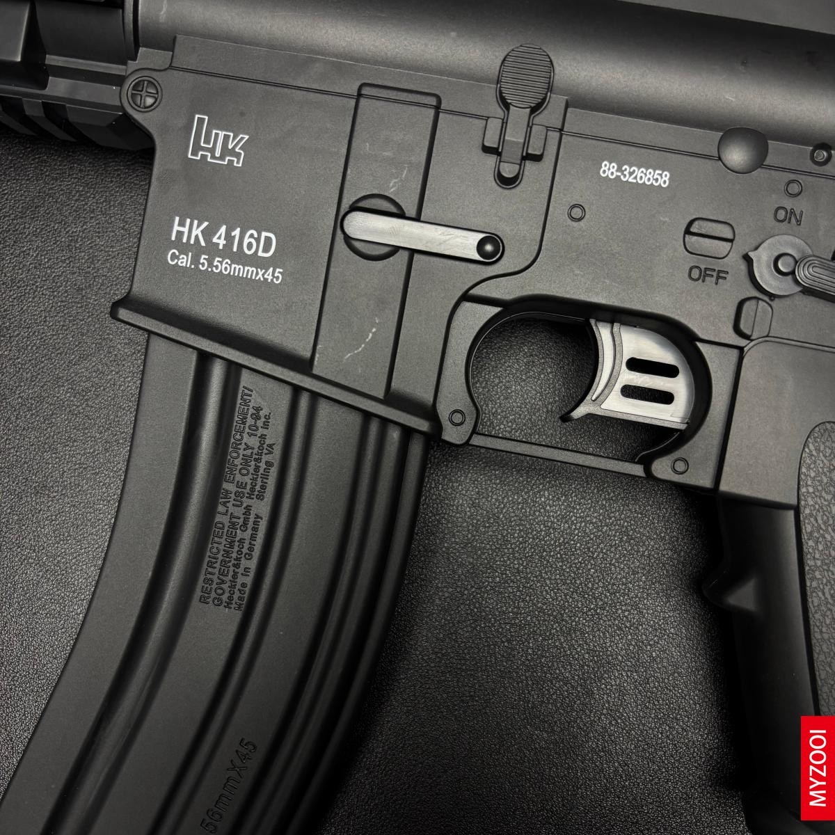 HK416D assault rifle Safe Toy Gun made of nylon