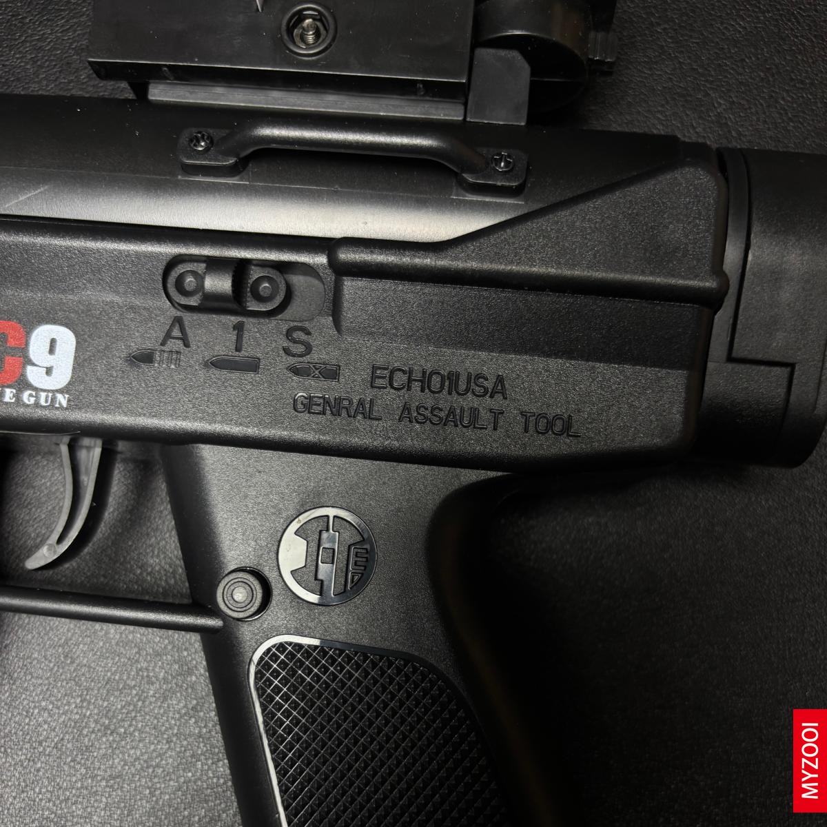 TEC-9 Gel Blaster Safe Toy Gun with Nylon Material