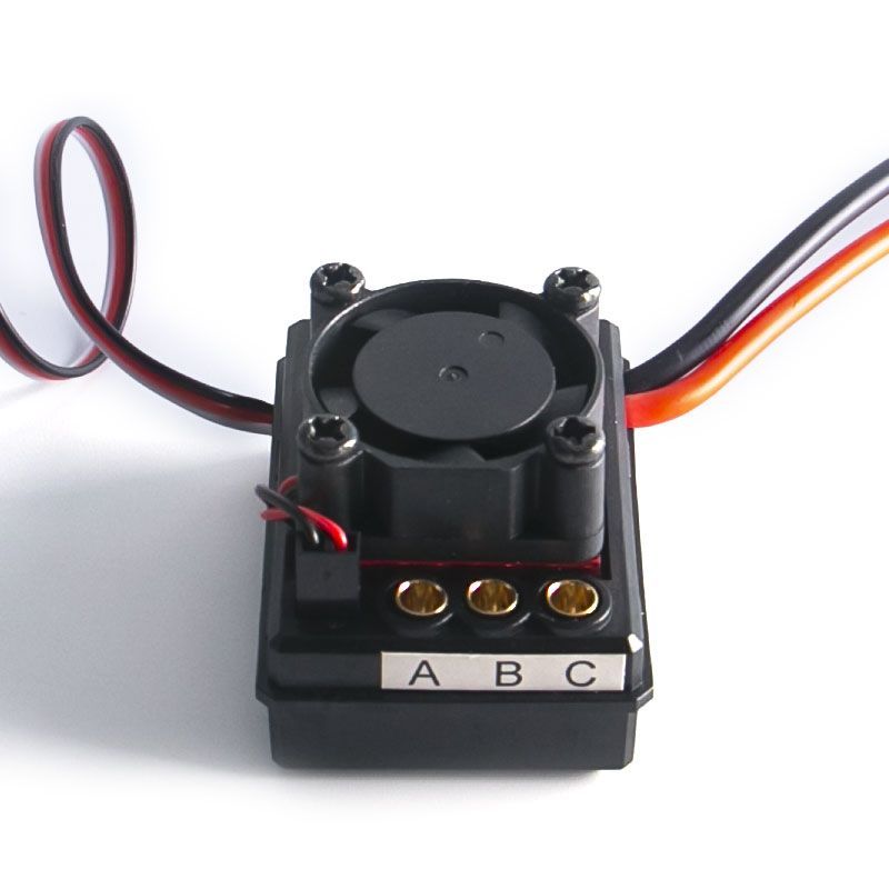 Hongke 2847 Brushless Motor + 45A ESC Combo Waterproof Power System for 1/12-1/18 RC Cars DJ002