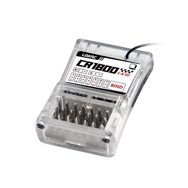 LDARC CT01 8-Channel 2.4GHz RC Transmitter with Dual-Way Telemetry for RC Cars, Boats & Tanks  YG7
