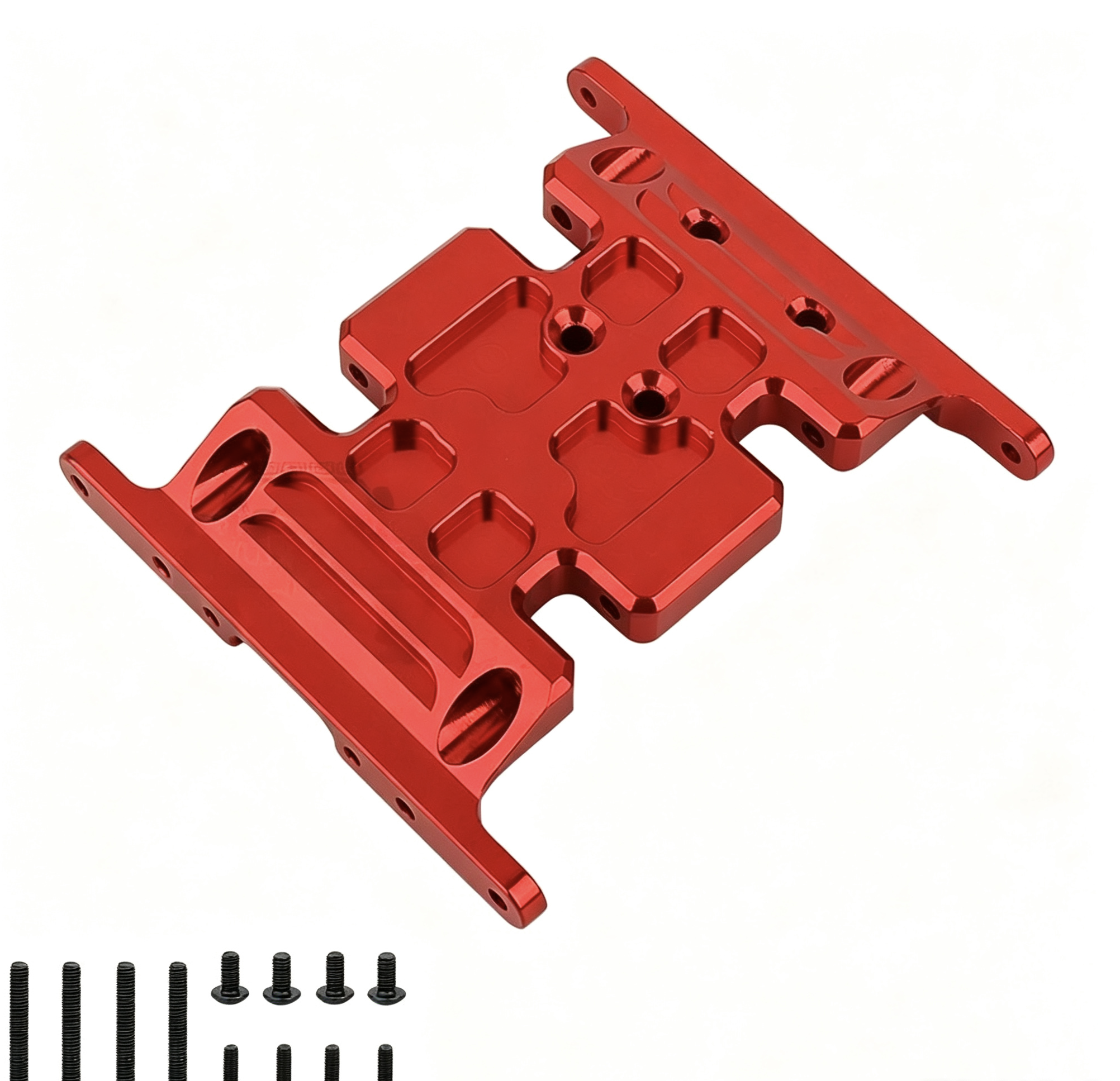 Metal Transmission Mount Base Plate for 1/10 RC Crawler SCX10 (Compatible with 90021/90022/90028)  DB01