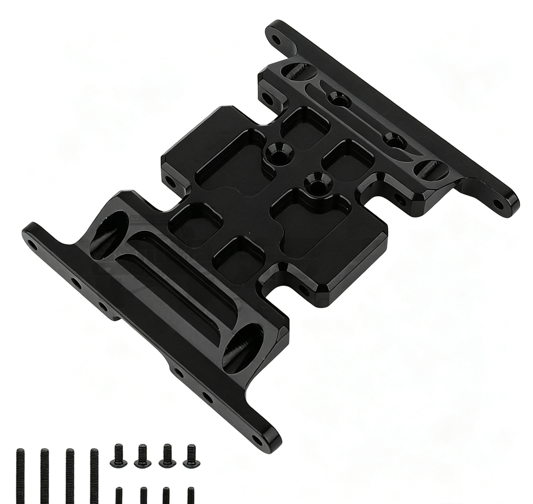 Metal Transmission Mount Base Plate for 1/10 RC Crawler SCX10 (Compatible with 90021/90022/90028)  DB01