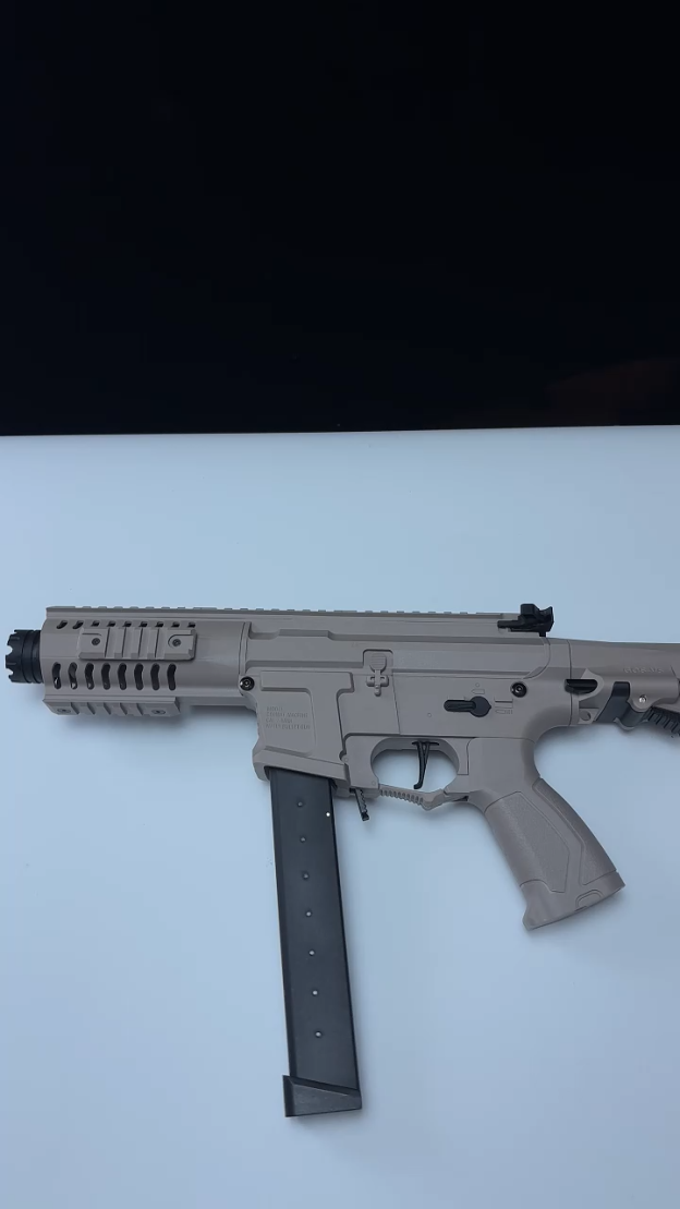 ARP9 submachine gun made of nylon