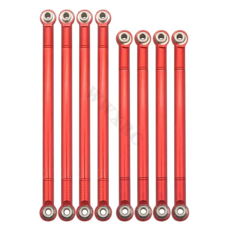 Adjustable Aluminum Steering Turnbuckles for 1/8 1/10 Scale RC Cars - Upgrade Replacement Parts  LG04