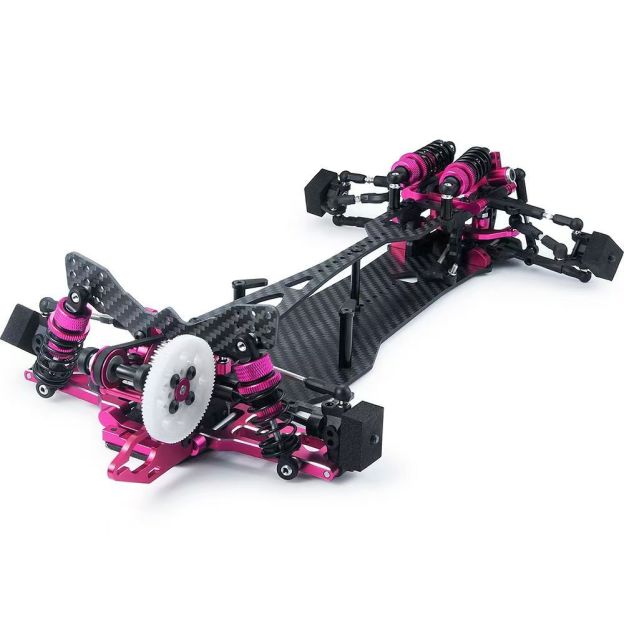 Sakura D5S 1/10 RWD Drift Chassis RC Car OP Upgraded Metal Belt-Driven Frame  DB14