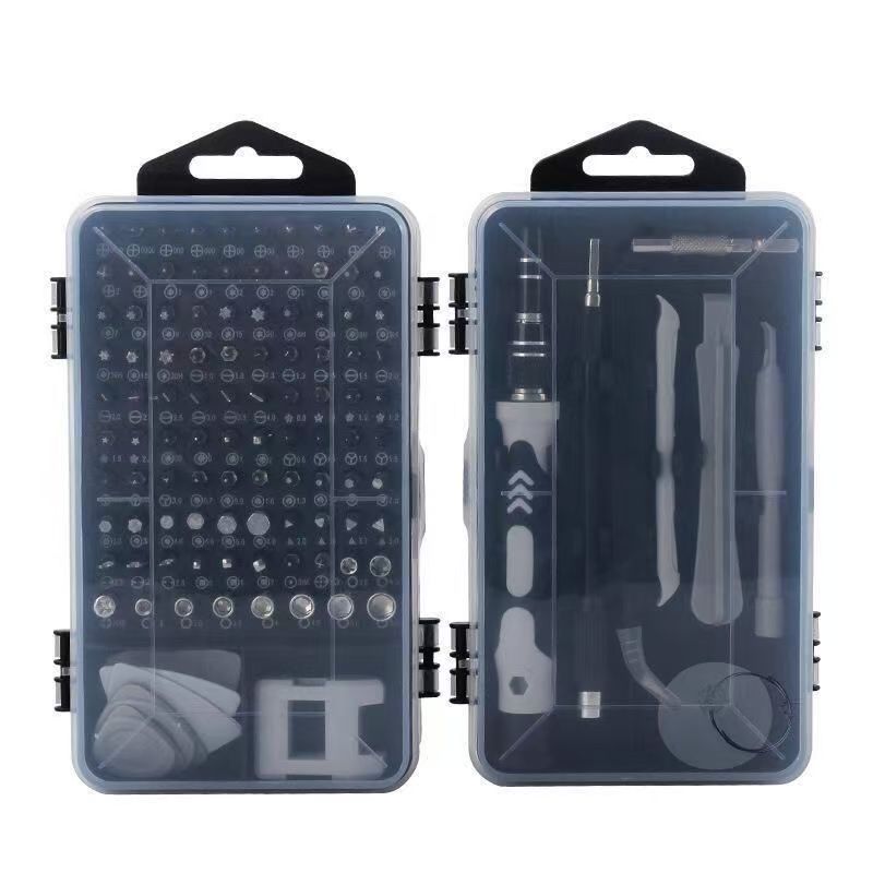  115 in 1 Precision Screwdriver Set, High Hardness Magnetic Specialty Bits, Complete Repair Tool Kit for Phone Laptop Electronic Disassembly  GJ1