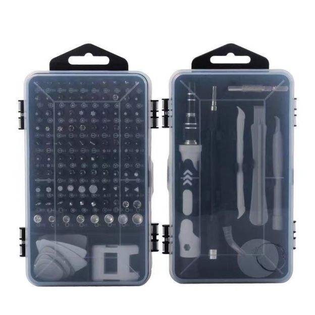  115 in 1 Precision Screwdriver Set, High Hardness Magnetic Specialty Bits, Complete Repair Tool Kit for Phone Laptop Electronic Disassembly  GJ1