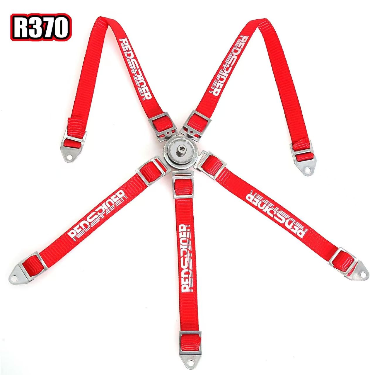 RS Red Spider 1/10 Crawler / 1/8 AXIAL Buggy 5-Point RC Simulation Seatbelt Racing Harness Upgrade Parts R231  Y2