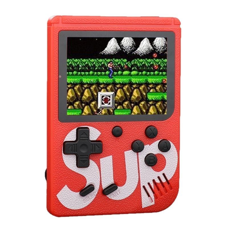 SUP Mini Handheld Game Console: Retro Nostalgic Kids' Game Console, 400-in-1 Classic 2-Player Handheld Game Console-Myzooi