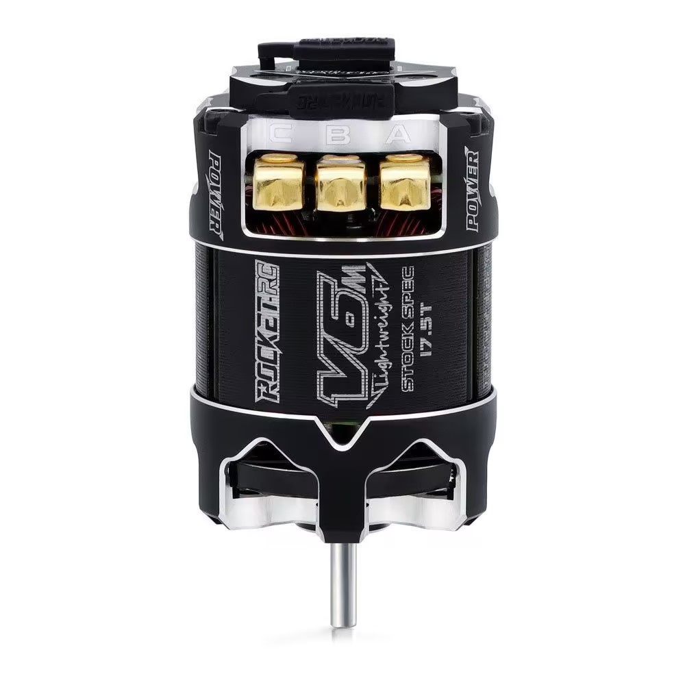 Rocket-RC 540 V6 Sensored Brushless Racing Motor for 1/10 RC Buggy Touring Car DJ012