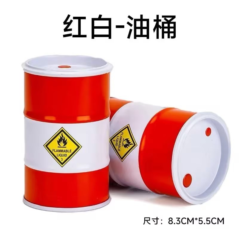 1/10 Scale RC Crawler Metal Oil Drum Model XQJ-009