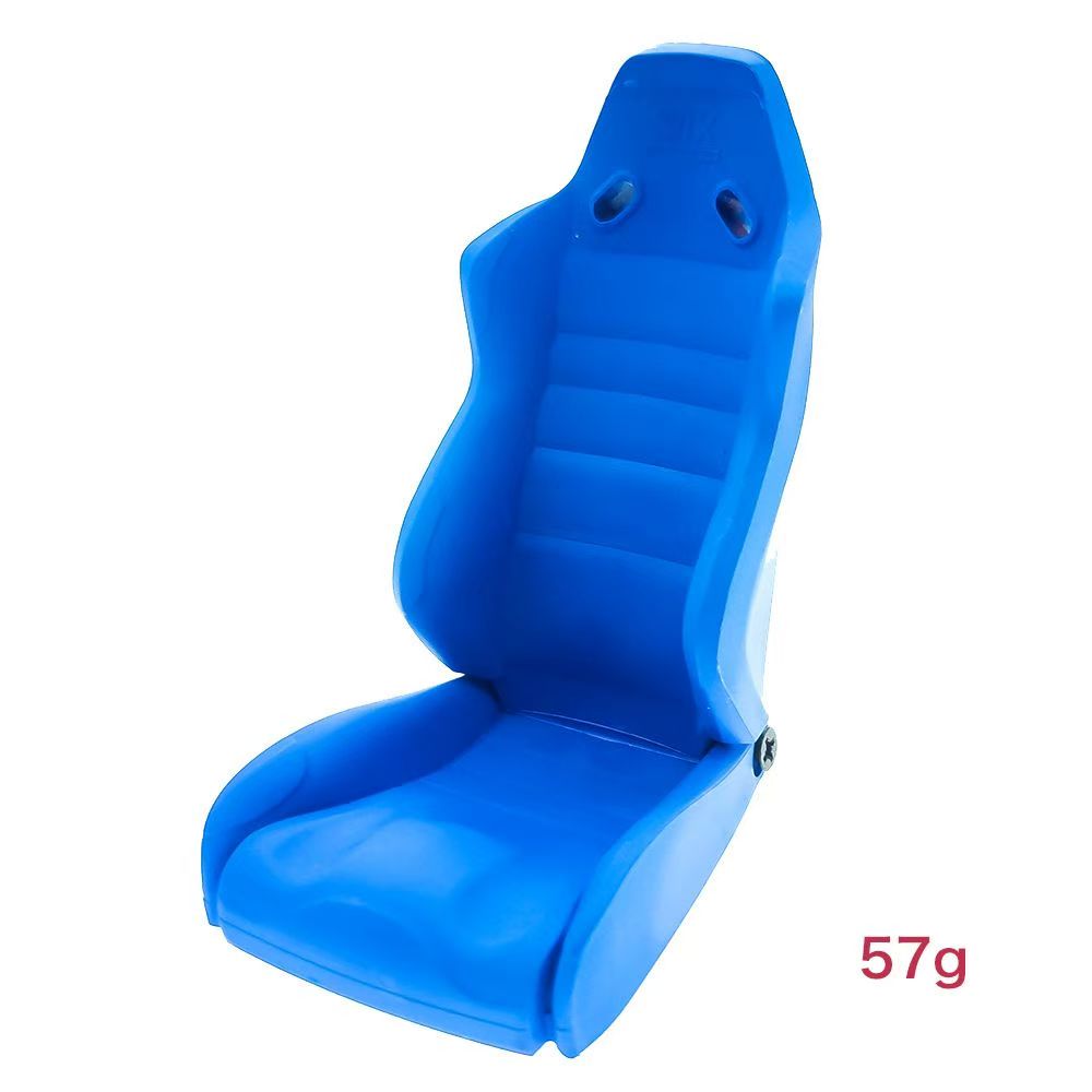 1/10 Scale RC Model Car Racing Seat, Simulation Cockpit Accessory for TRX4 SCX10 III 90046 Ghost Crawler Upgrades  Y1