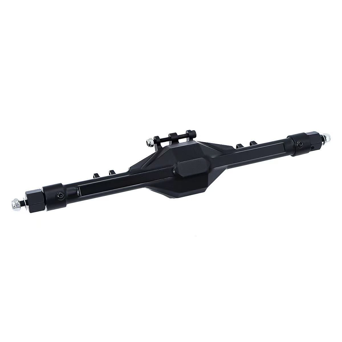 CNC Aluminum Front & Rear Straight Axle Set for 1/10 Axial SCX10 II 90046 90047 RC Crawler  Q03