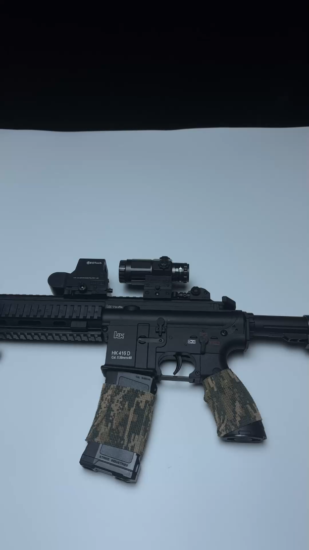HK416D assault rifle Safe Toy Gun made of nylon
