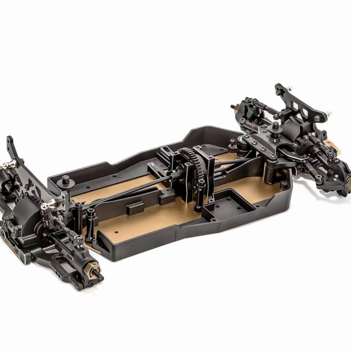 1/10 4WD Electric Rally/Off-Road RC Car Frame Kit - HNR H9804 (FOXHOUND)  DB16