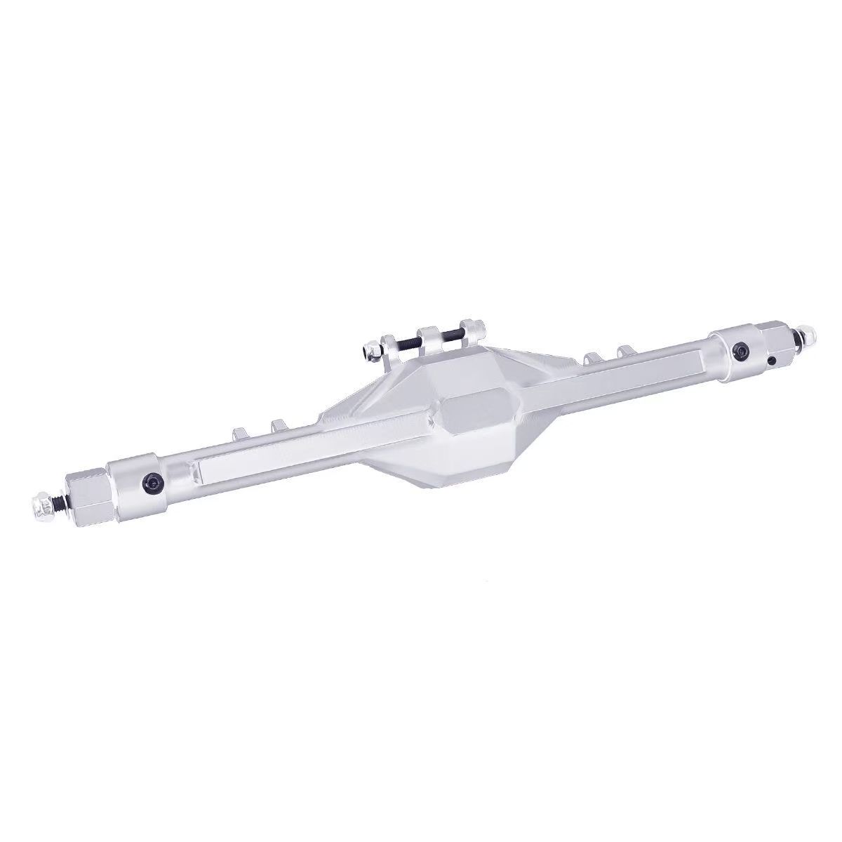 CNC Aluminum Front & Rear Straight Axle Set for 1/10 Axial SCX10 II 90046 90047 RC Crawler  Q03