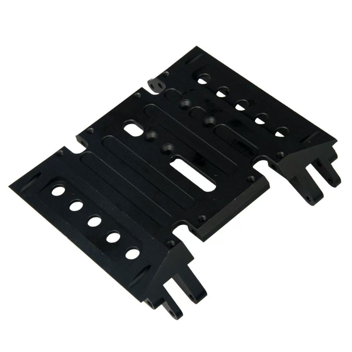  Metal Chassis Plate for Axial Wraith 1:10 Crawler | Upgrade 90018 Transmission Skid Plate | Durable RC Upgrade Part  DB11