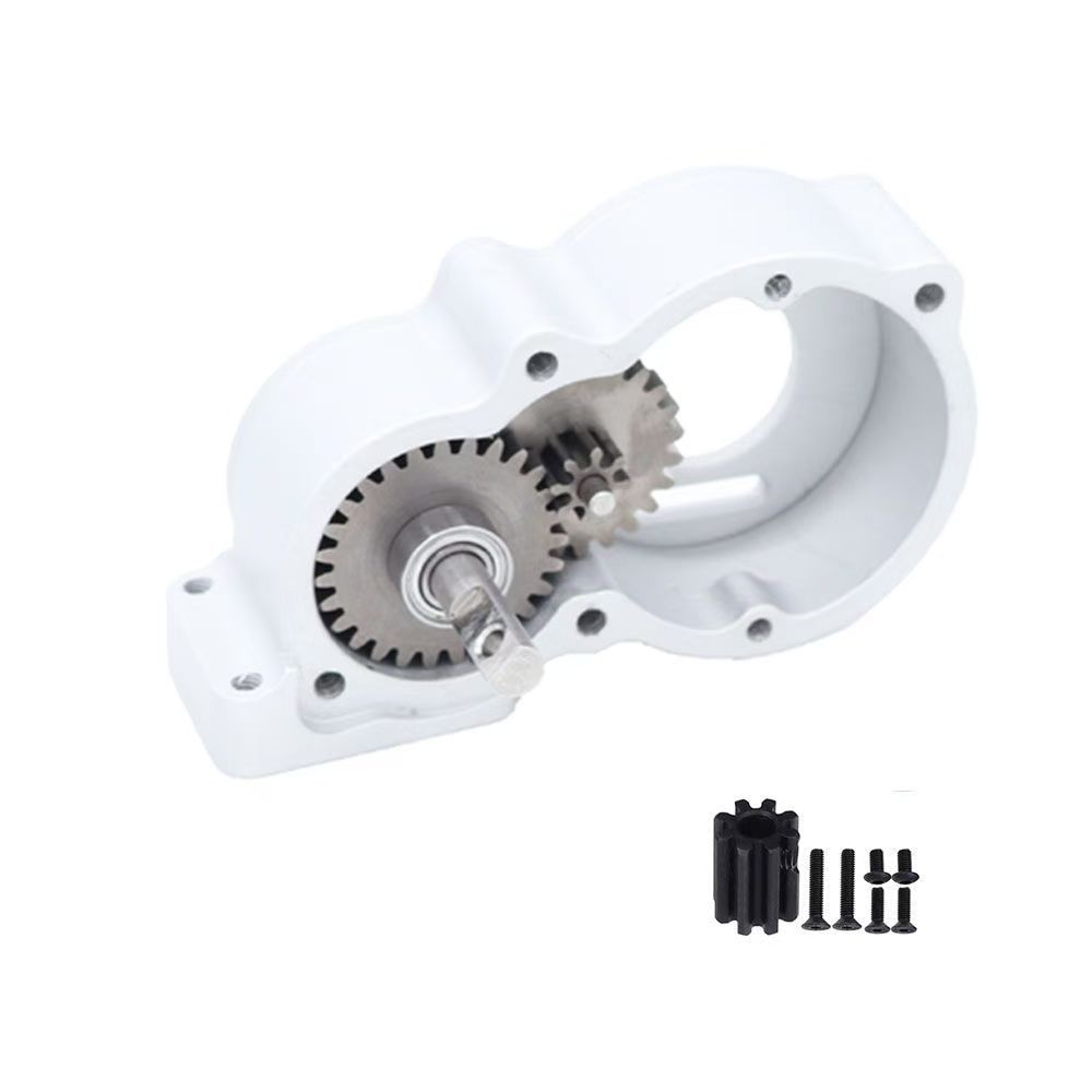 Full Metal Transmission Gearbox for 1/10 Axial SCX10 II III 90046 LCG RC Crawler Upgrade  BX4