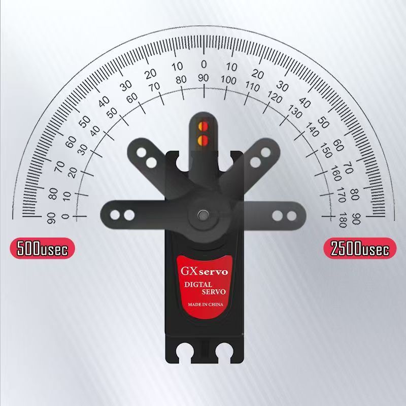 42KG High Torque Brushless Digital Servo, Full Metal Gear HV Waterproof Servo for RC Crawler/Mechanical Arm/Drone  DJ6