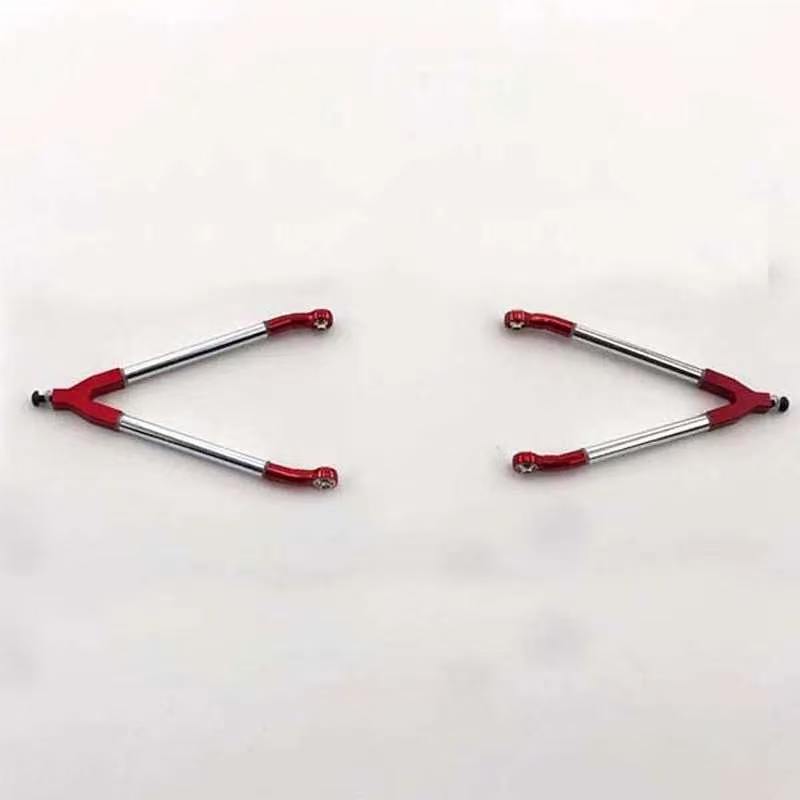  Y-Style Metal Linkage Rod Set for 1/10 RC Crawlers, Compatible with Axial SCX10 AX10 RC4WD  LG06