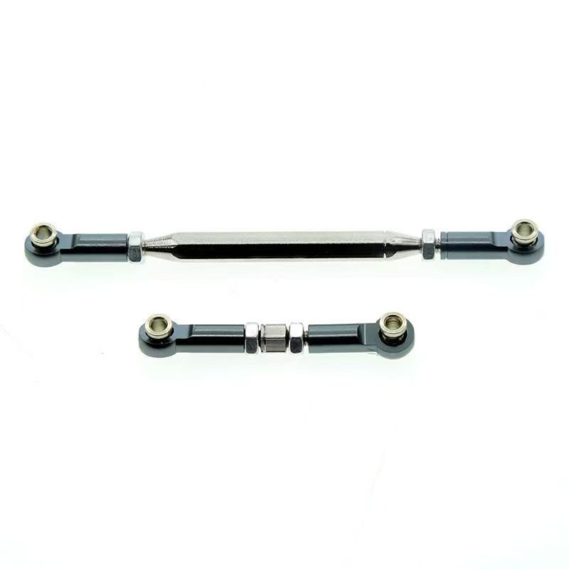 Adjustable Aluminum Alloy Servo Linkage Rod for RC Cars, M3 Ball Joint, DIY Upgrade Parts  LG08