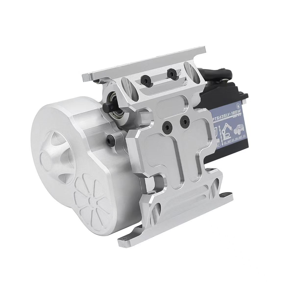 1/10 RC Crawler Metal Transmission Gearbox with Disconnect Function for SCX10 / AX10 / Wraith Upgrade  BX1