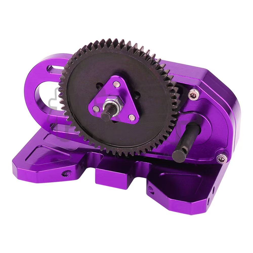 LCG Low Center of Gravity 2-Speed Gearbox for 1/10 RC Crawler SCX10 II III Capra TRX4 Upgrade  BX6