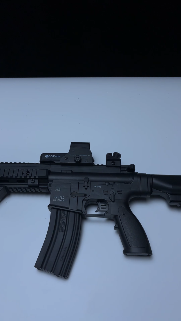 HK416D assault rifle Safe Toy Gun made of nylon