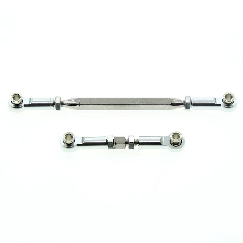 Adjustable Aluminum Alloy Servo Linkage Rod for RC Cars, M3 Ball Joint, DIY Upgrade Parts  LG08
