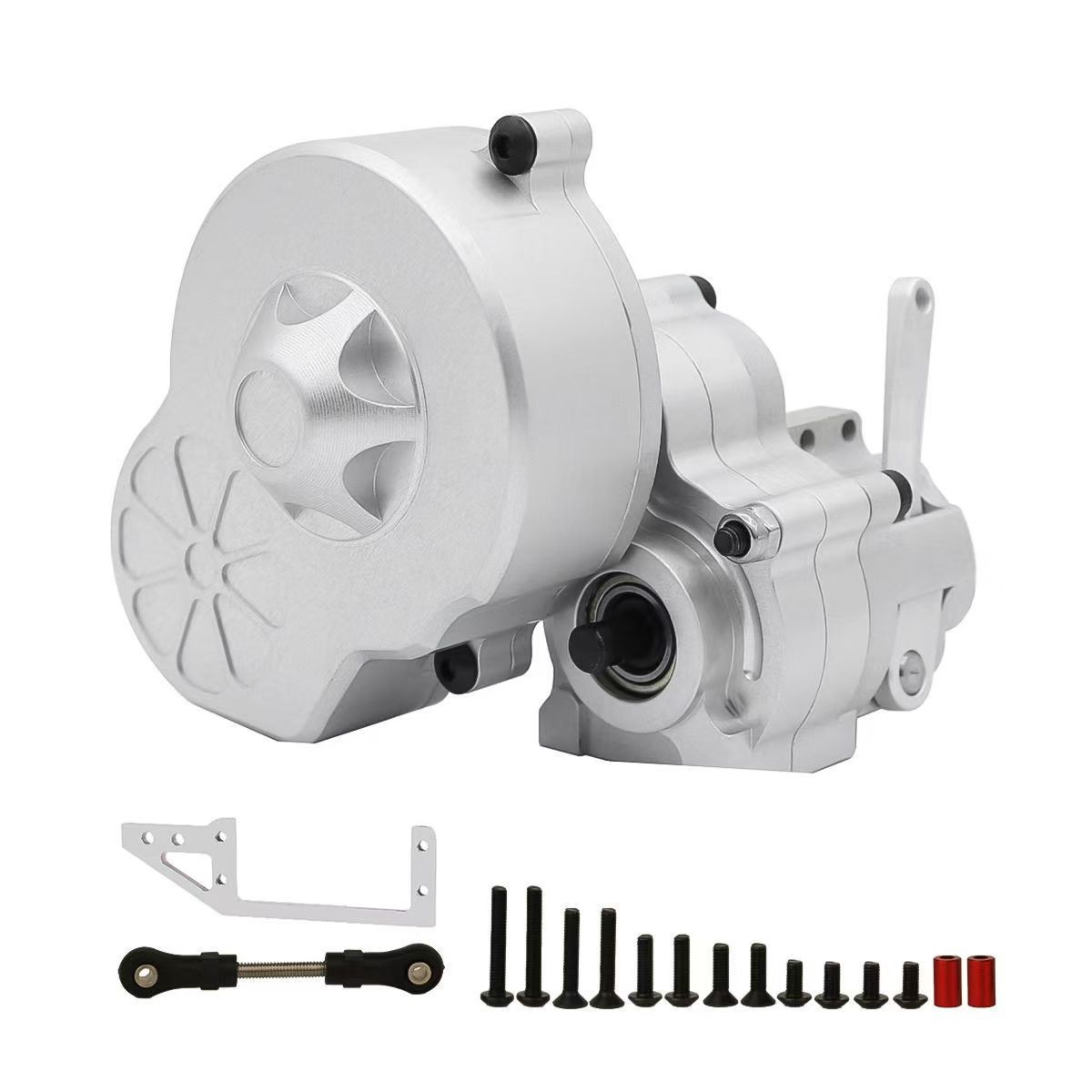 1/10 RC Crawler Metal Transmission Gearbox with Disconnect Function for SCX10 / AX10 / Wraith Upgrade  BX1